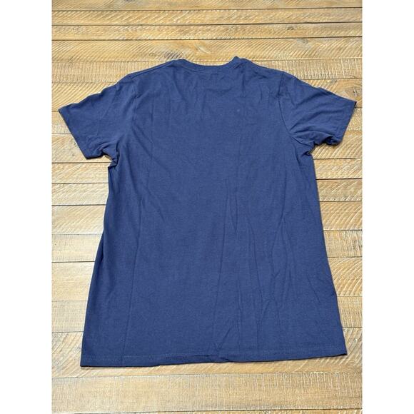 Disney Mickey Mouse Blue Van Gogh Screen T-Shirt - Size S - Picture 3 of 6